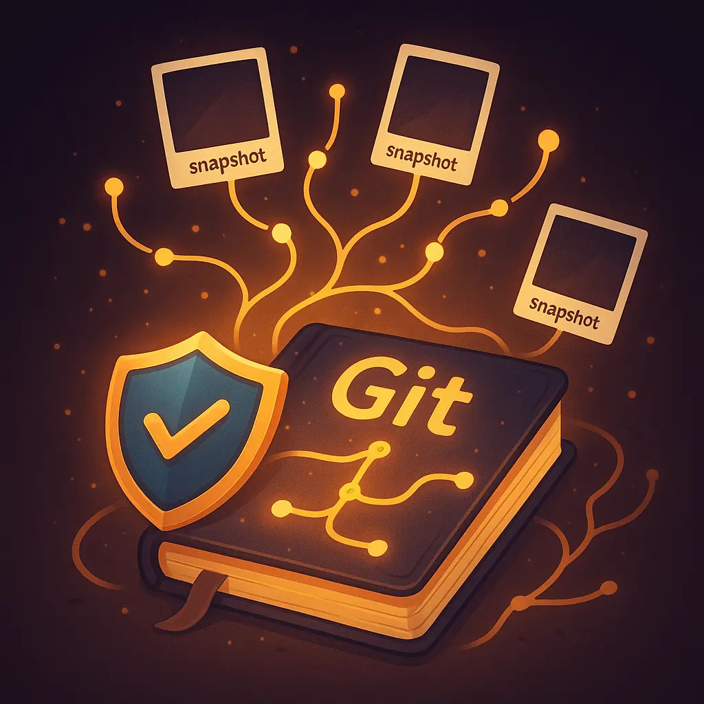 Git is like a save system or safety net