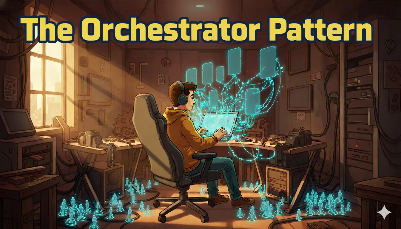 The Orchestrator Pattern: Orchestrating AI agents across multiple tasks